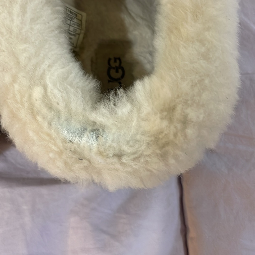 Ugg Brown Shearling Slippers - image 5